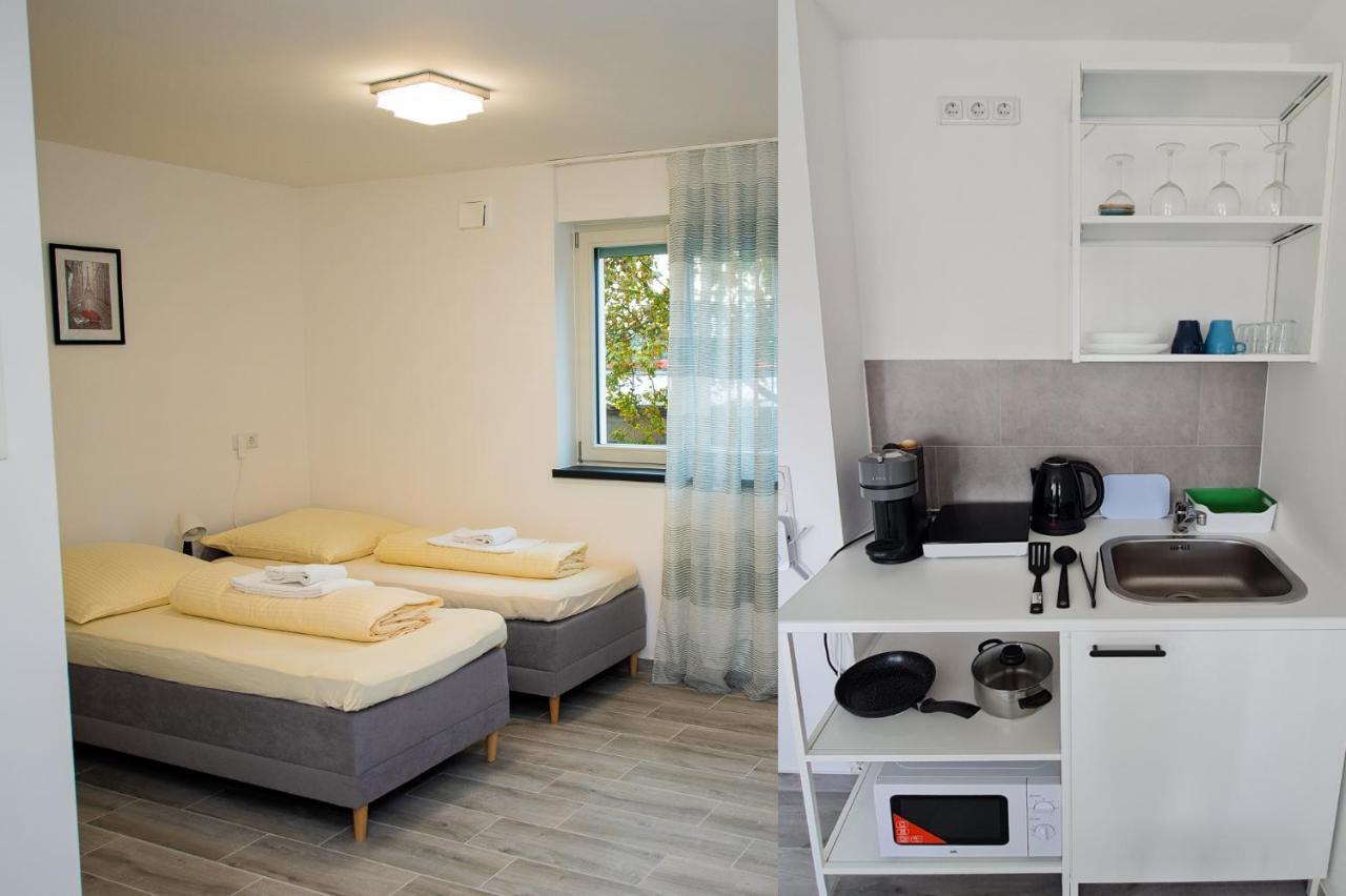 Modern Living Studio Kueche Netflix Inklusive Top Lage Neurenberg Buitenkant foto